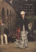 James Tissot The Return From the Boating Trip (nn01) oil painting on canvas